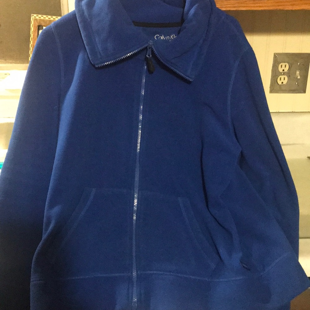 Calvin Klein fleece zip up
